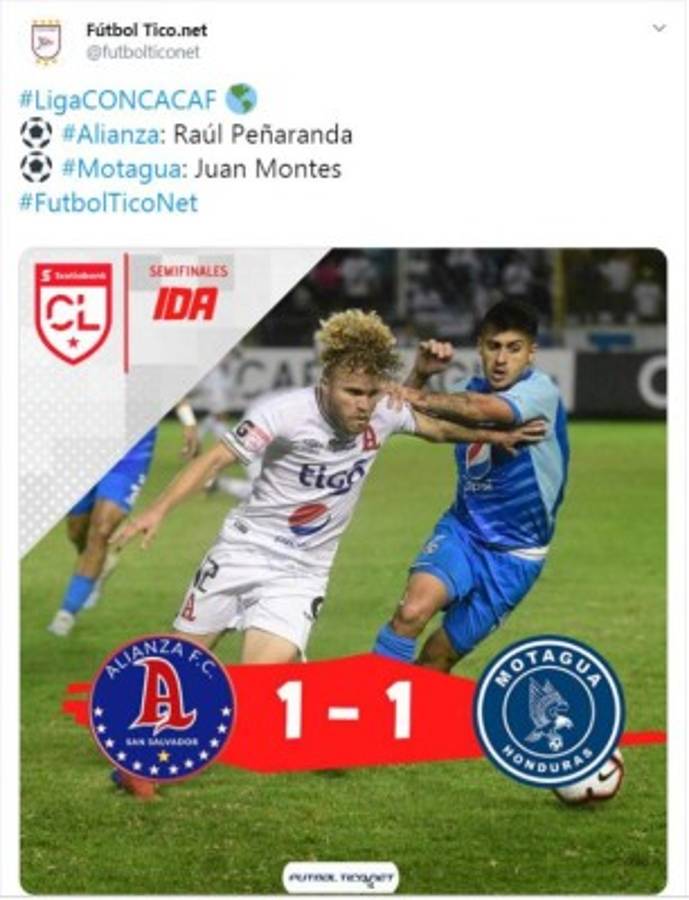 ¡Tras el empate! Esto dicen los medios internacionales del juego entre Alianza y Motagua