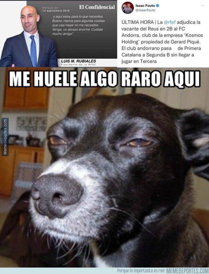 Florentino y Messi son protagonistas: Los jocosos memes que dejó los audios filtrados de Piqué con Rubiales por la Supercopa