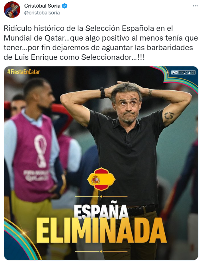 ¡Ridículo! Prensa internacional estalla tras la eliminación de España en Qatar: “No sabían que jugaban un Mundial”