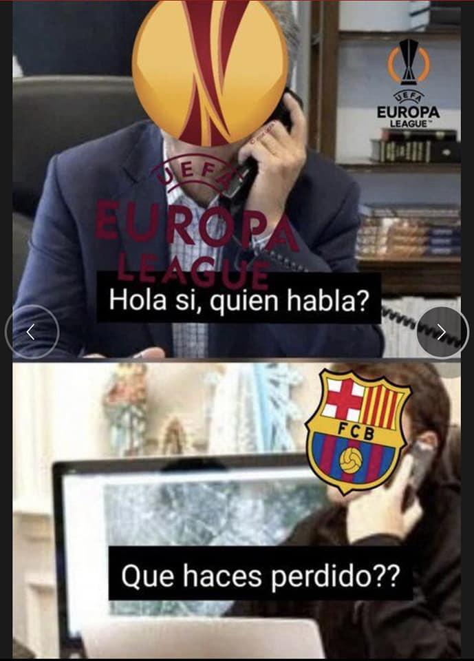 Gracias al Inter: Barcelona jugará otra vez la Europa League y los memes hacen pedazos a Xavi y sus jugadores