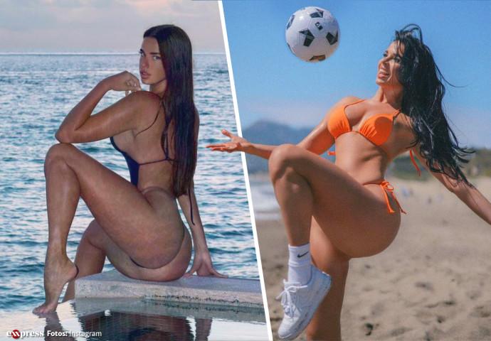 Sorpresa: La explosiva modelo Ivana Knoll destapa quién es su jugador favorito con una foto junto al crack