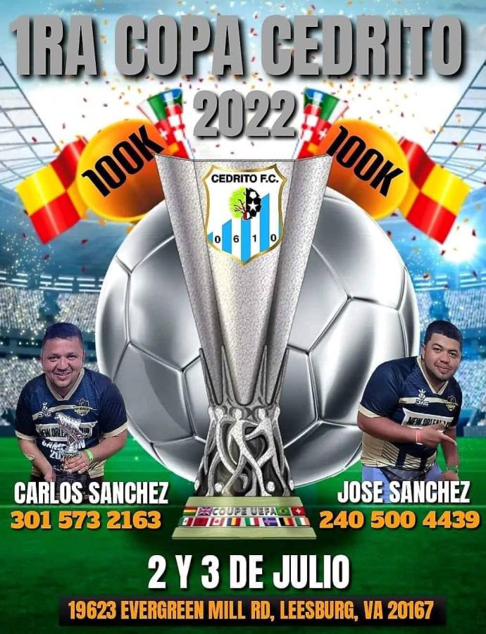 La Copa Cedrito se disputará en julio y tendrá muchos jugadores de Honduras, el resto de Centroamérica, México y Sudamérica.