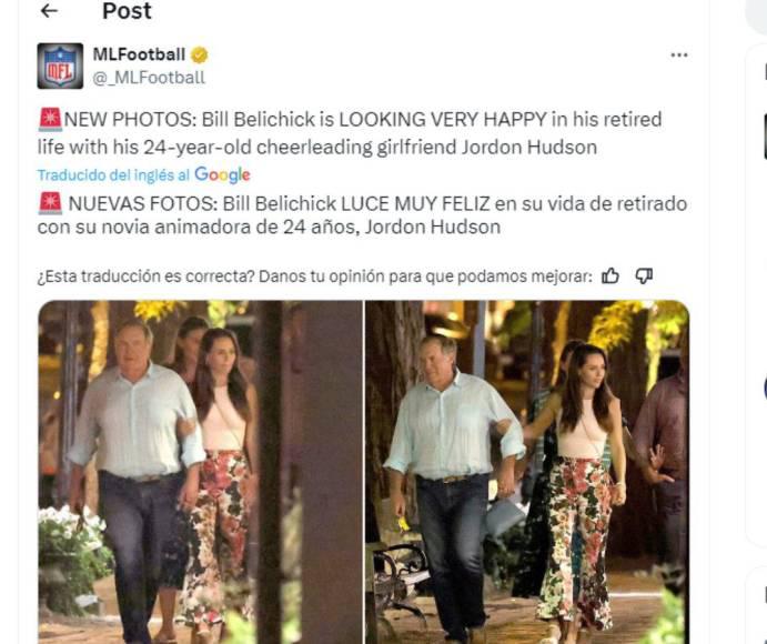 ¡48 años de diferencia! Famoso entrenador comienza relación como bella chica y así se conocieron