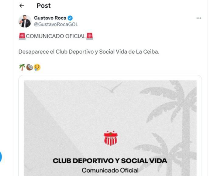 Conmoción por desaparición del CDS Vida: la prensa deportiva de Honduras señala al culpable y lo que pasará