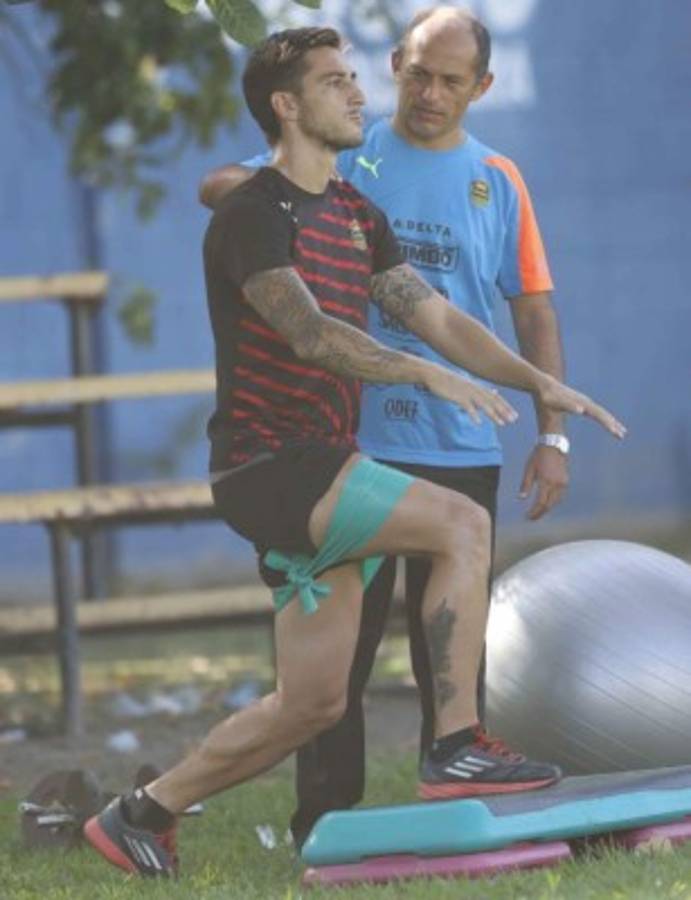 FOTOS: La forma en la que Luciano Ursino se está recuperando en Real España