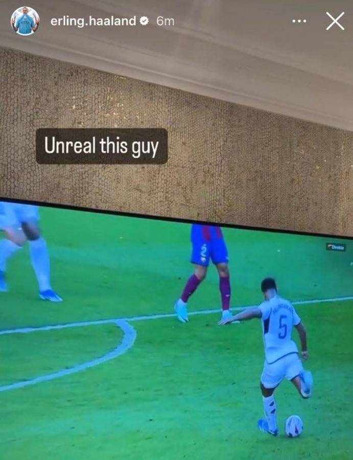 El mensaje de Haaland a Bellingham, lo que dijo Xavi a Vinicius y el festejo de Real Madrid tras ganar a Barcelona