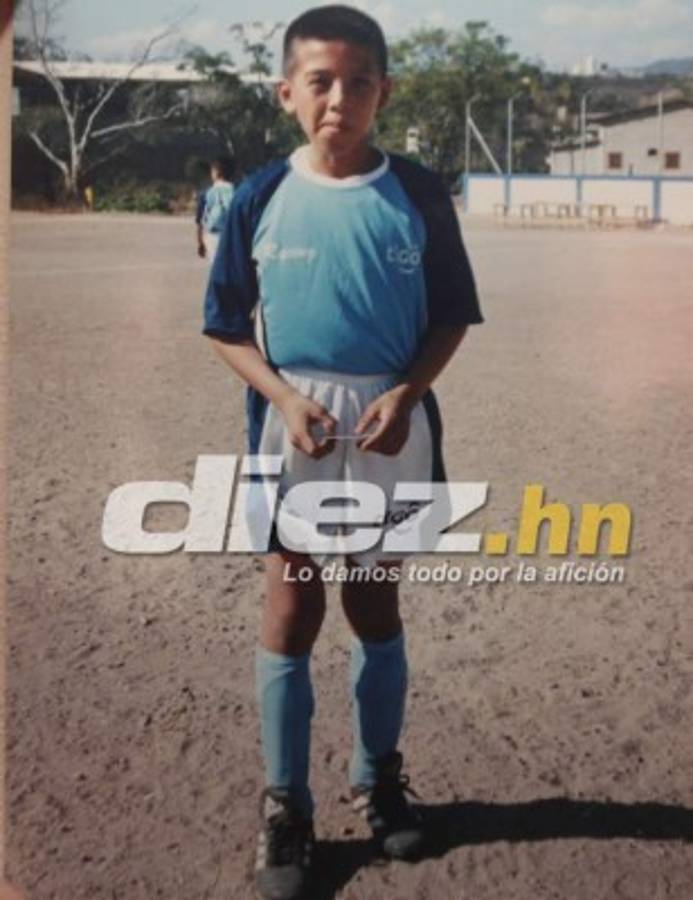 En el día del niño: Las fotos inéditas de la infancia de algunos futbolistas hondureños