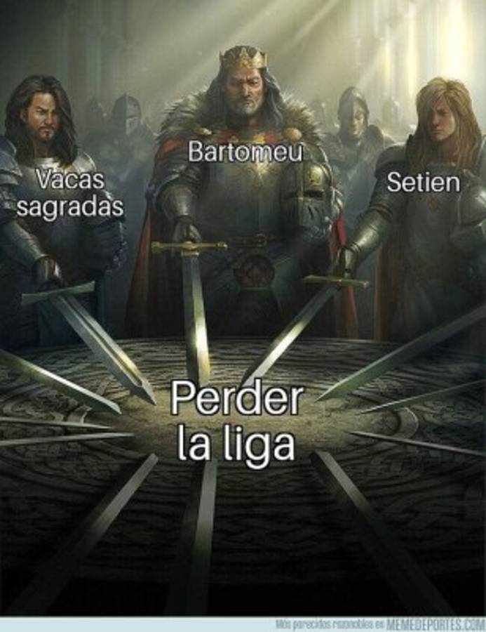 Los memes hacen pedazos al Barcelona y Messi por reaccionar tarde en la liga española