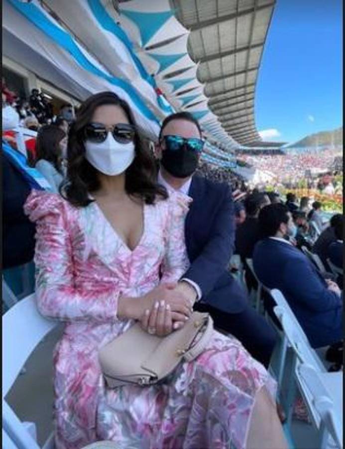 Políticos, famosos y deportistas: Las principales figuras que estuvieron en la toma de posesión de Xiomara Castro