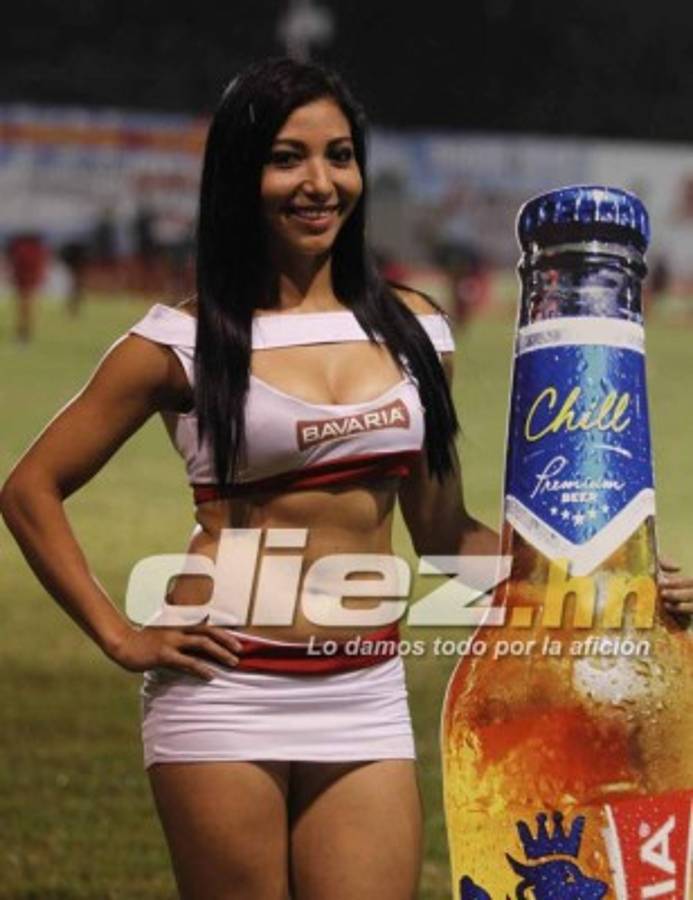 ¡HERMOSAS! Las bellas damas que engalan en los estadios de Liga Nacional