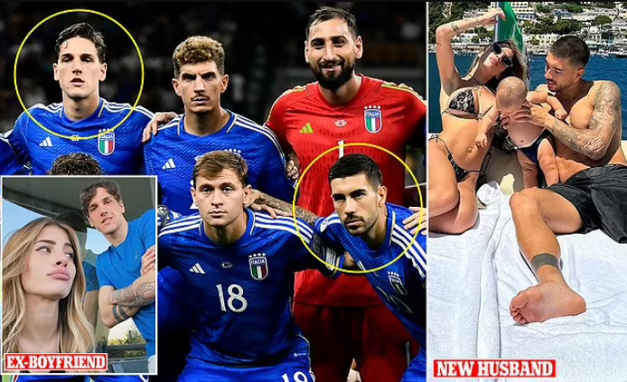 Lío en la selección italiana por un triángulo amoroso: dos futbolistas y la famosa influencer