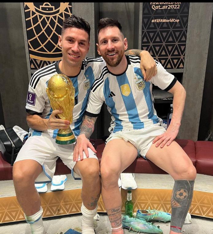 Hubo “perreo intenso”: La celebración íntima de Argentina en su camerino; le dejaron un dardo a Mbappé y Camavinga