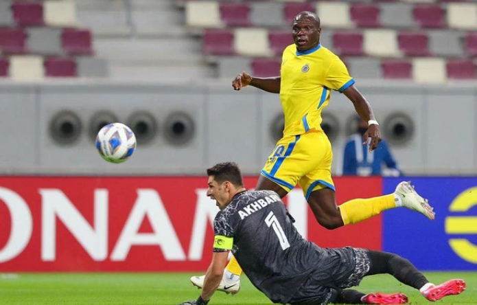 Aboubakar tuvo que dejar el Al Nassr para que el club pudiera inscribir a Cristiano Ronaldo.