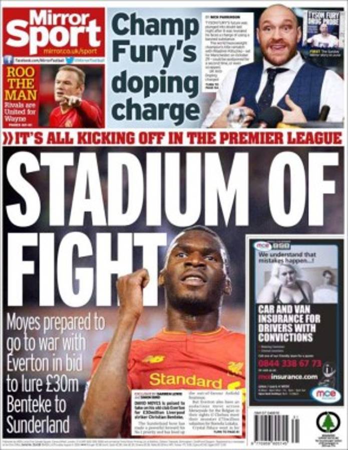 Las portadas deportivas más importantes en el mundo de este jueves 04 de agosto