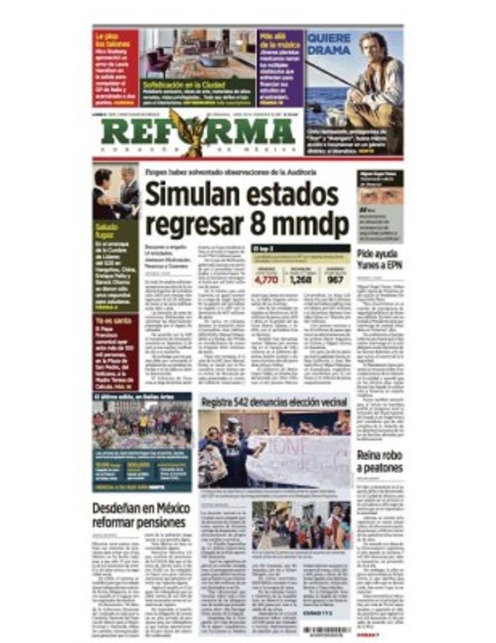 Portadas: Así informa la prensa azteca previo al México-Honduras