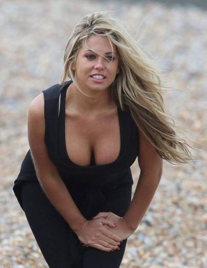 Ella es Bianca, la sexy hija del exjugador inglés Paul Gascoigne