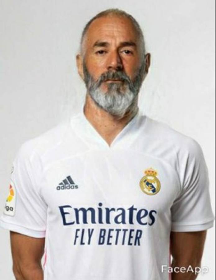 Así lucen los cracks del Real Madrid con filtro de anciano, Sergio Ramos y Vinicius irreconocibles