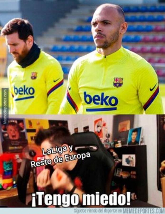 Messi, Barcelona, Braithwaite y los memes de la goleada sobre el Eibar