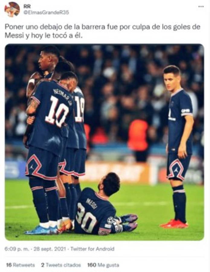 Real Madrid cae ante el Sheriff, Messi se acostó en la barrera y los memes los destrozan