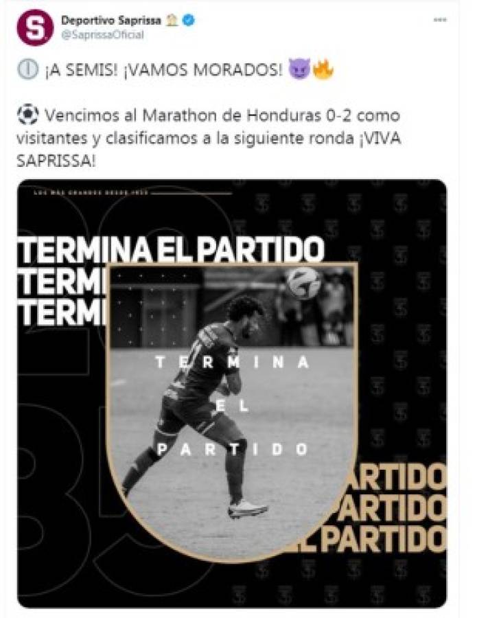 'Monstruo solo uno', lo que dicen los medios y periodistas después del Saprissa-Marathón