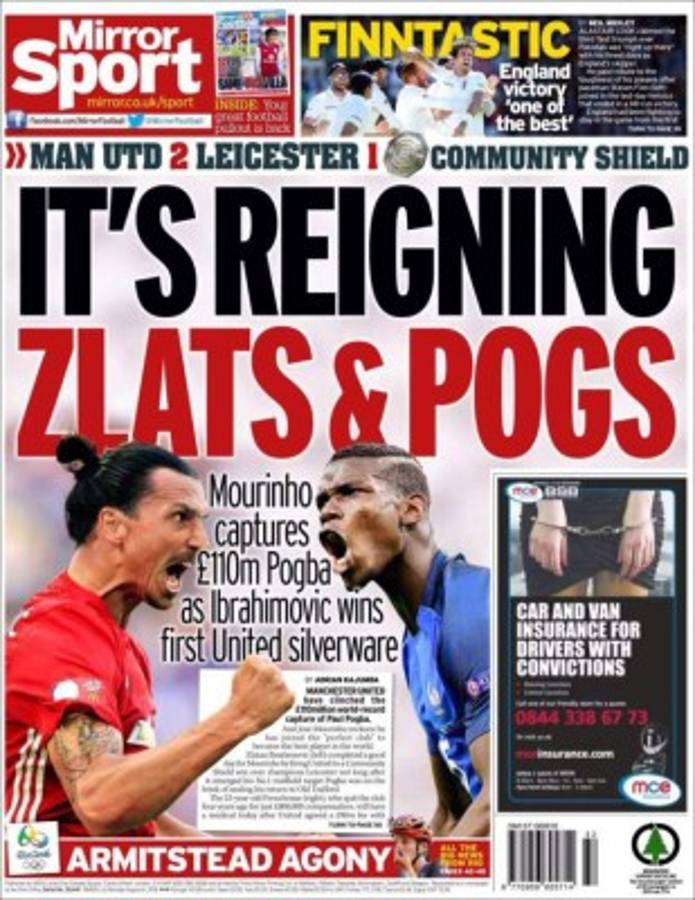 PORTADAS: Esto amaneció diciendo la prensa deportiva en el mundo