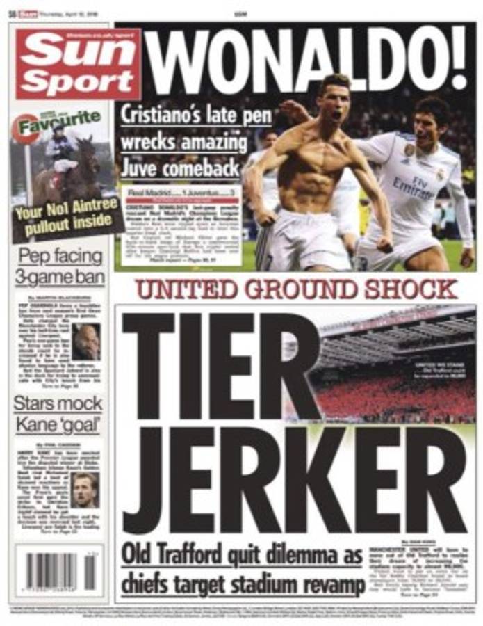 ¡Así amanecen las portadas luego de la polémica clasificación del Real Madrid!