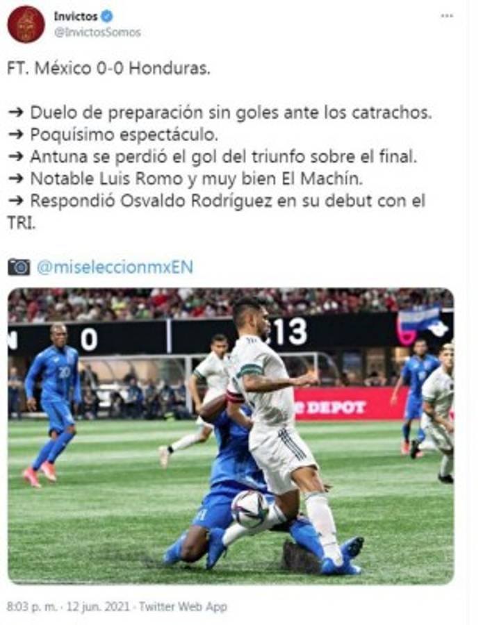 'Uno de los peores partidos': Medios y periodistas mexicanos atizan al Tri tras aburrir ante Honduras