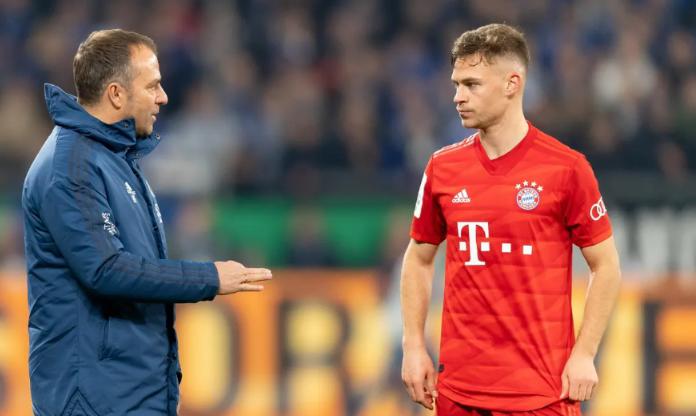 Hansi Flick estaría insistiendo en Barcelona por el fichaje de Joshua Kmmich.