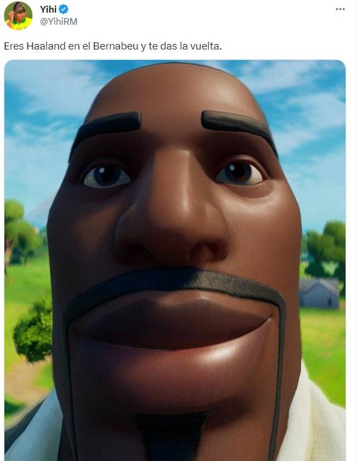 ¿Y Haaland? Los jocosos memes que dejó el buen empate entre Real Madrid y Manchester City en las semis de Champions
