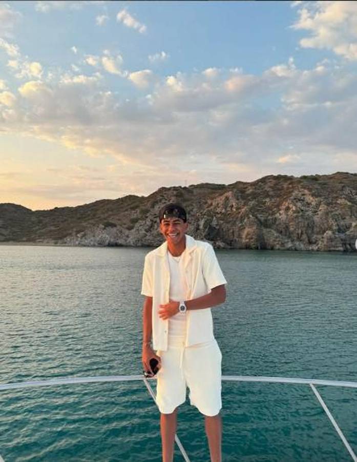 Cristiano Ronaldo Jr y Lamine Yamal, las fotos inesperadas de ambos jugando y de vacaciones; comparan su físico y es viral