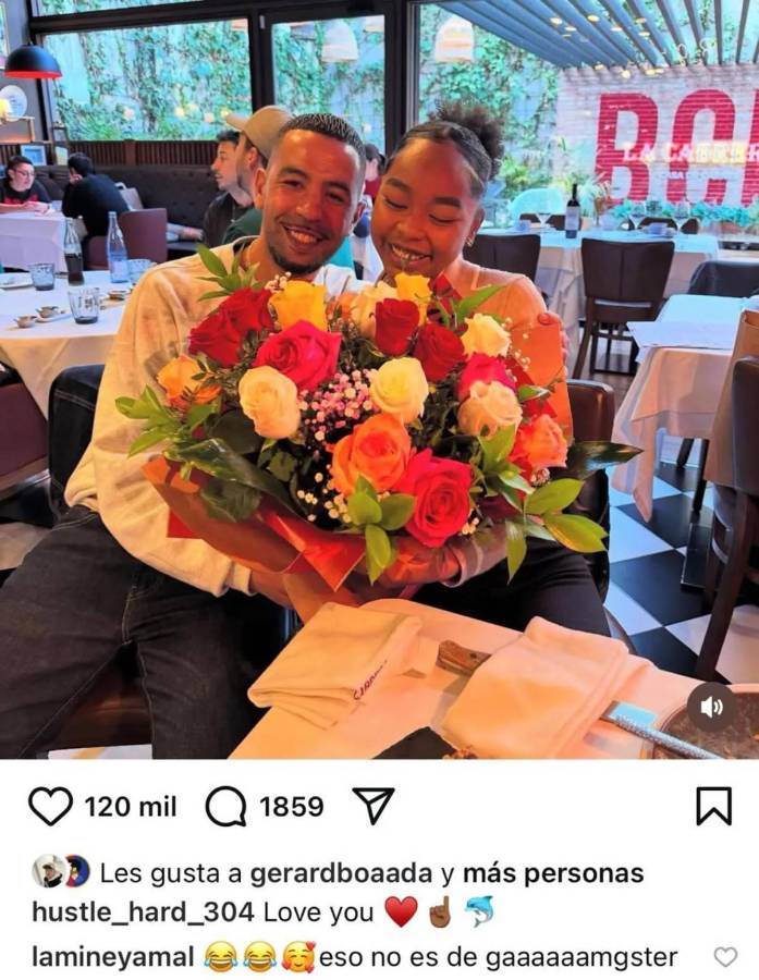 Padre de Lamine Yamal se casa, la increíble edad que tiene la misteriosa chica y la reacción del jugador del Barcelona