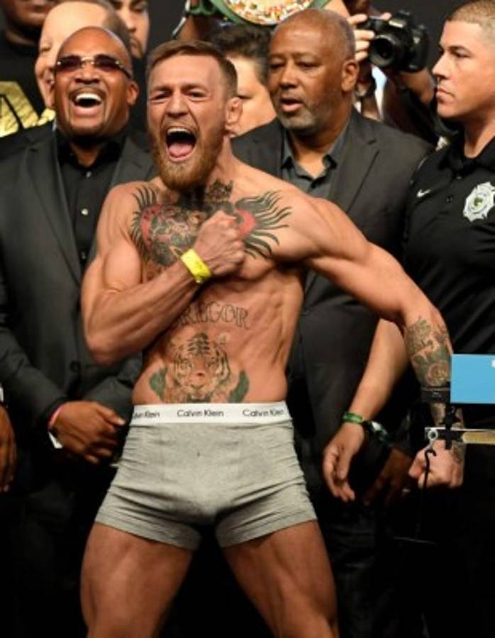 En fotos: Polémica e insultos entre Mayweather y McGregor a un día de la pelea