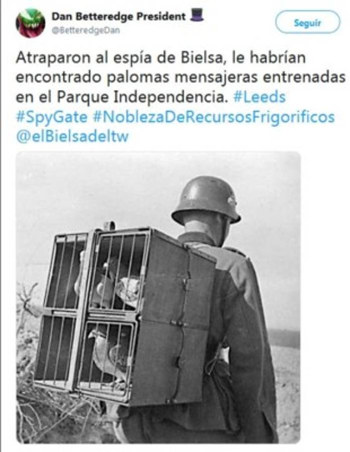 Los memes atacan a Marcelo Bielsa por su caso de espionaje