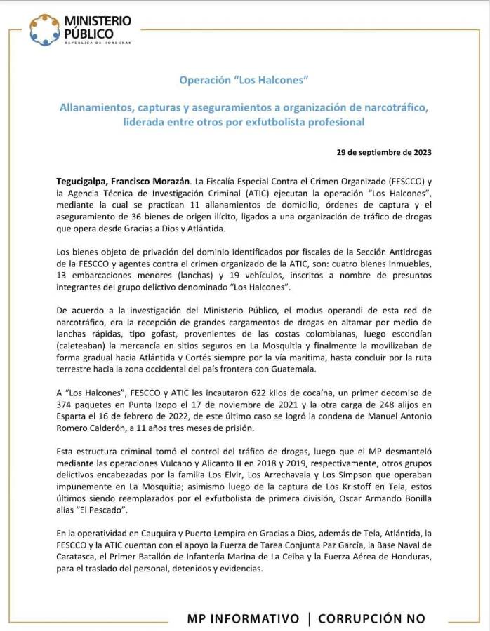 Casas, lanchas y carros: Estos fueron los 36 bienes que le incautaron al “Pescado” Bonilla, acusado de narcotráfico