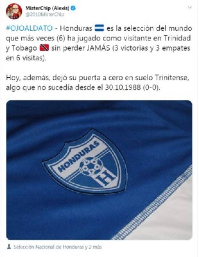 Luego del triunfo ante Trinidad y Tobago, esto dicen los medios sobre Honduras