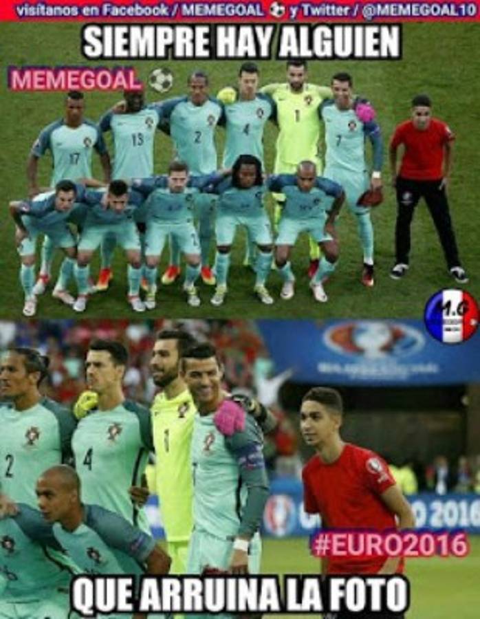 Los mejores memes del pase de Cristiano Ronaldo y Portugal a la final de la Eurocopa