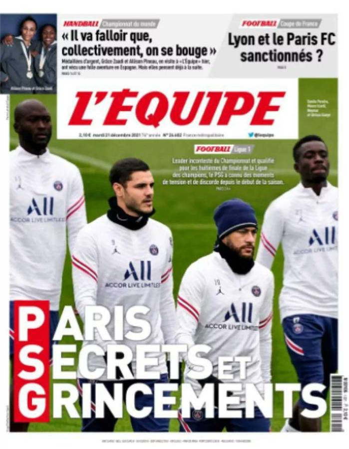 Revelan en Francia los “trapos sucios” en el vestuario del PSG: Los privilegios de Messi, Keylor Navas y hasta Wanda Nara