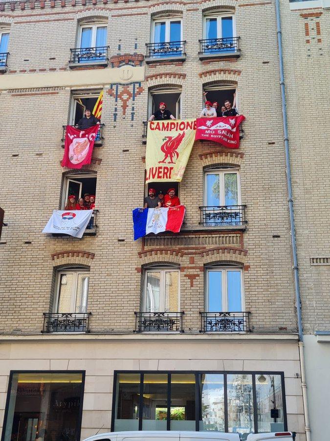 Ambientazo en París por la gran final de la Champions League; los ‘recaditos’ de la afición del Real Madrid para Mbappé