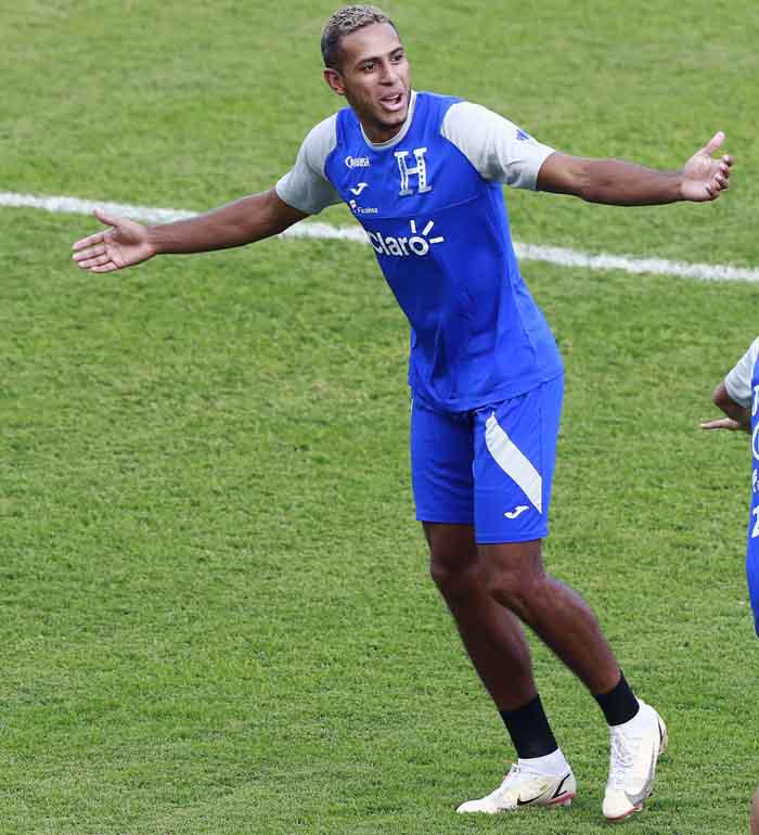 ¡Mediocampo de lujo! El 11 que se perfila en la Selección de Honduras para el amistoso ante Colombia en Florida