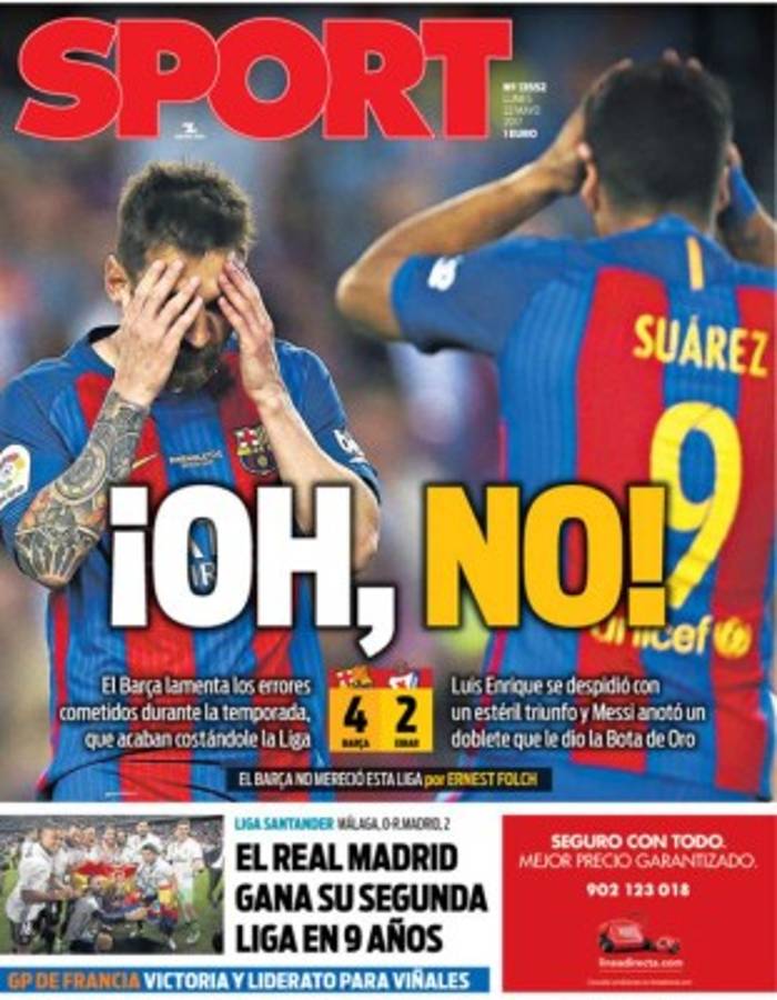 Lo que dice la prensa internacional sobre el título de Liga del Real Madrid