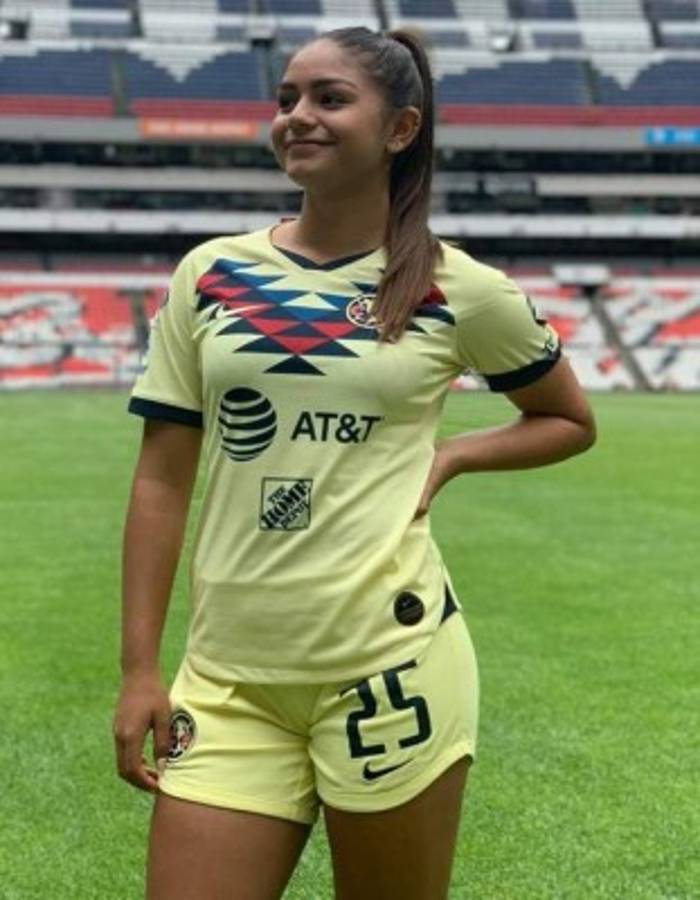 Jana Gutiérrez, la preciosa jugadora del América que enamora en México