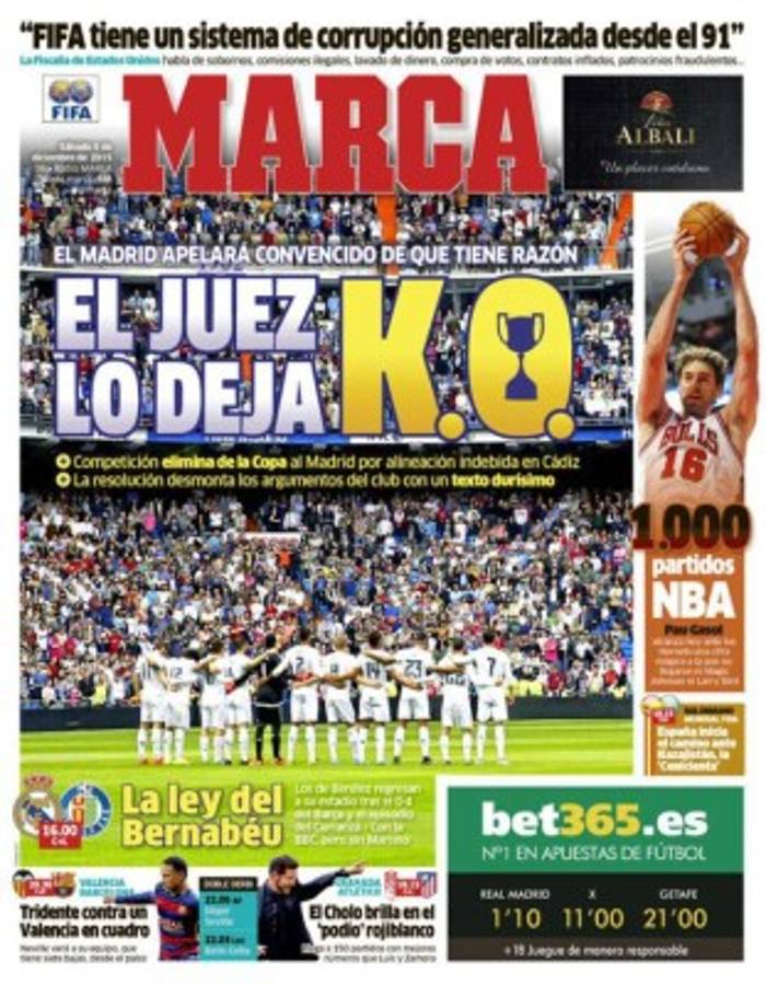 Las portadas con las noticias más importantes este viernes