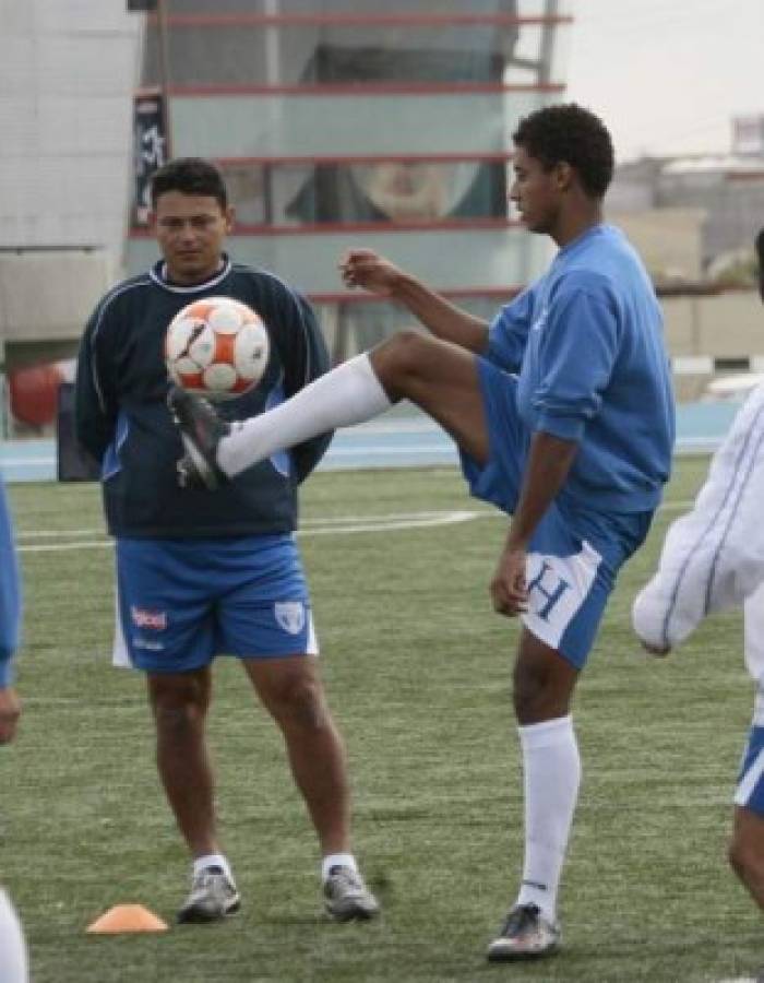 Anthony Lozano delantero de la seleccion de Honduras sub17, rumbo al mundial de Nigeria 2009