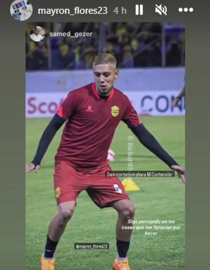 “1% de posibilidad, 99 de fe”, “A darlo todo”, “Vamos mi auri”: Futbolistas del Real España alientan de cara a la semifinal de vuelta ante Alajuelense