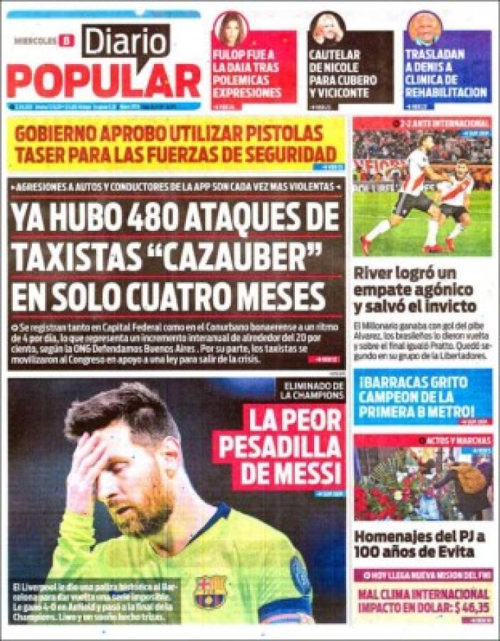 ¡Bochorno histórico! Las portadas de la prensa que ridiculiza al Barcelona