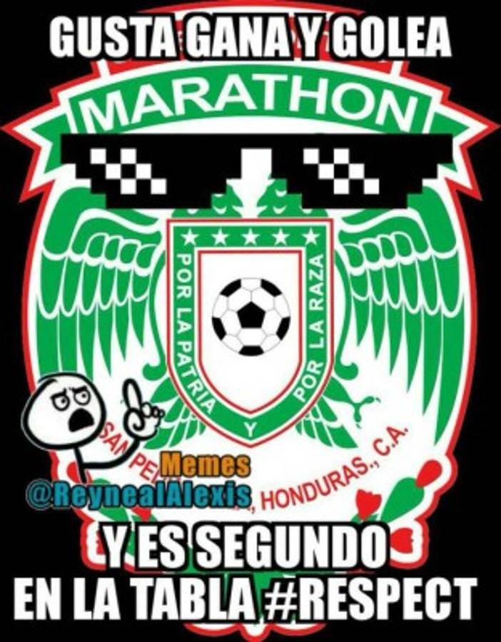 Los memes no perdonan a Motagua tras la victoria de Marathón