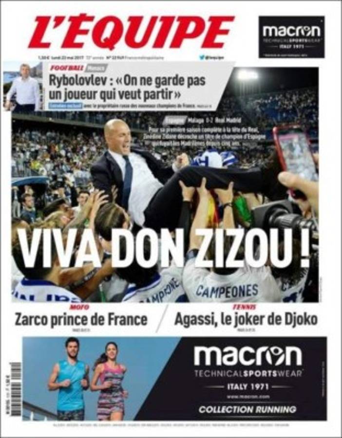 Los diarios deportivos del mundo se rinden al Madrid tras ganar la Liga 33 en su historia