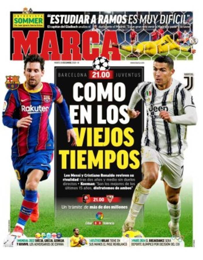 'Gana la guerra del gol': Las mejores portadas que se han hecho del duelo Messi vs Cristiano a lo largo de los años