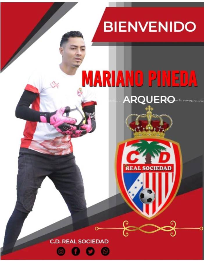 El portero José Mariano Pineda anunciado como nuevo jugador del Real Sociedad.
