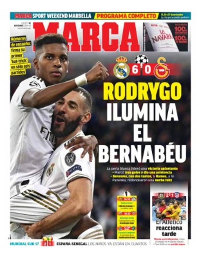 Rodrygo pone a sus pies a la prensa mundial: 'Por fin hay alguien con pinta de estrella'